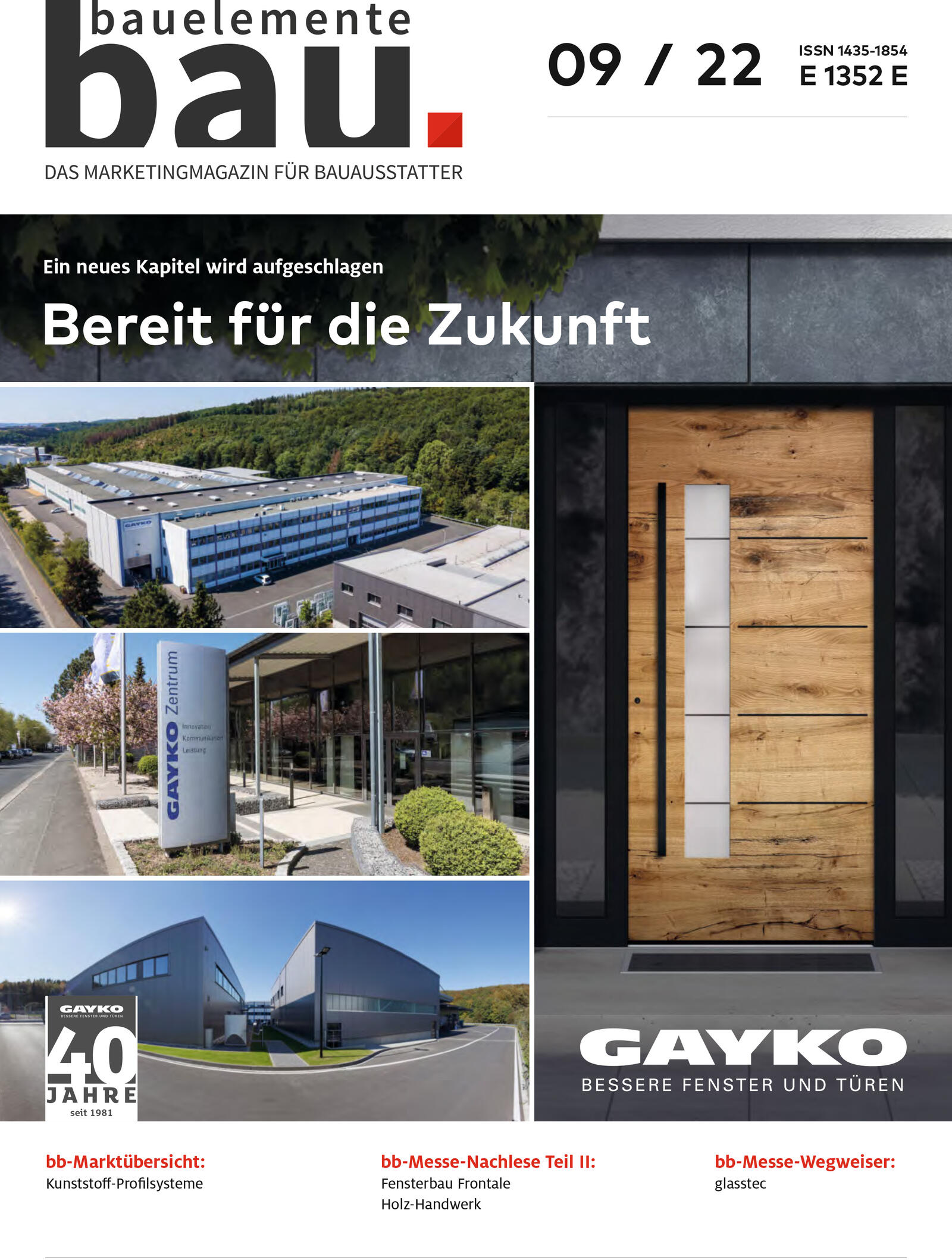 Titelstory Bauelemente Bau
